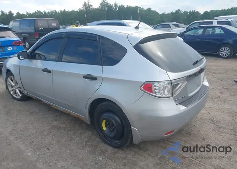 2008 Subaru Impreza 2.5I from USA, damaged, VIN JF1GH61628G829013